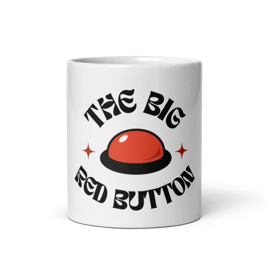 The Big Red Button mug