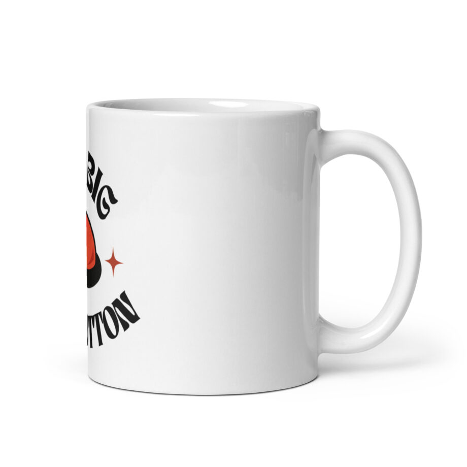 The Big Red Button mug