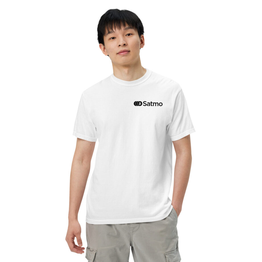 Satmo Black - White Tee