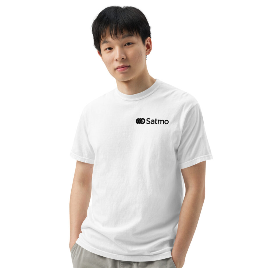Satmo Black - White Tee